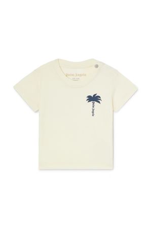 T-shirt con stampa logo Palm PALM ANGELS KIDS | PBXB001S25JER0030445